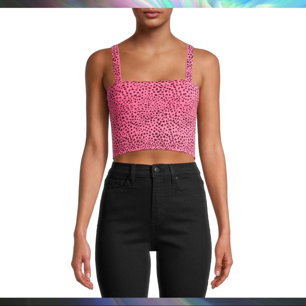No Boundaries Juniors' Seamless Ribbed
Tube Top with Straps